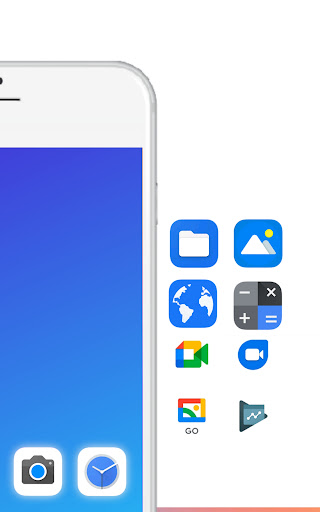 PIXEL Android Square Icon Pack
