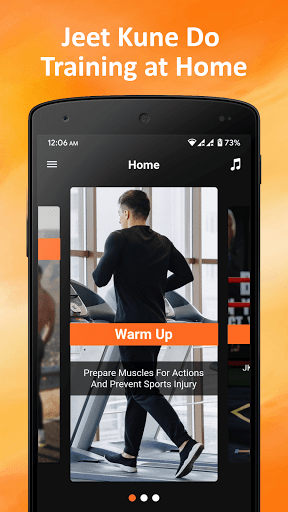 Android application Jeet Kune Do Training - Videos screenshort