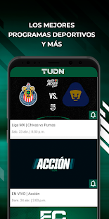 TUDN MX Screenshot