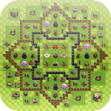 Maps for COC by Nimo Strategy icon