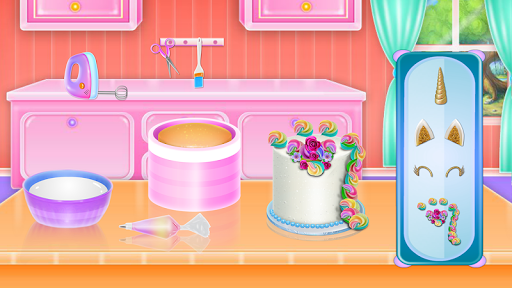 Unicorn Cake Cooking Screen 3
