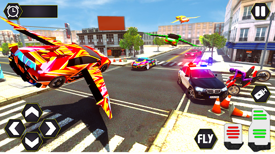 Flying Taxi Simulator Game 3D