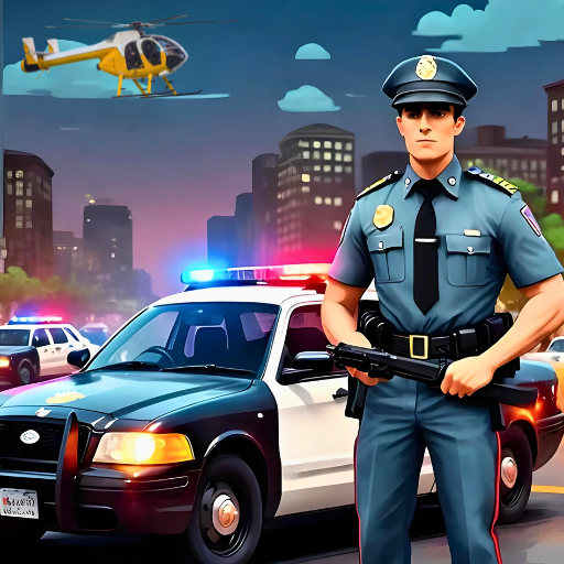 Police Chasing-Cop Chase Games logo