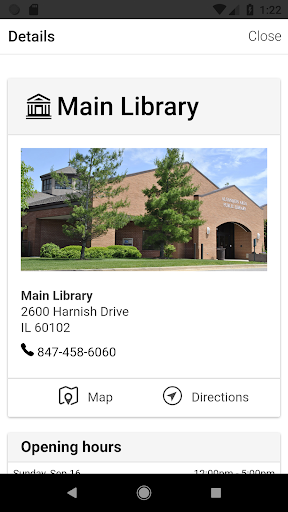 Algonquin Public Library Screen 3