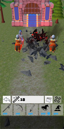 Android application Battle Simulator Tiny screenshort