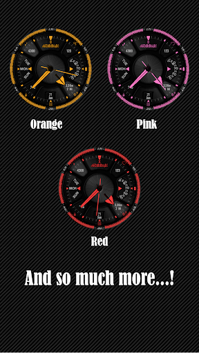 Material Design Analog Clock Screen 3