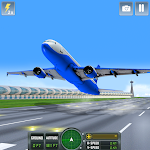 Cover Image of ดาวน์โหลด Flying Airplane Pilot Games  APK