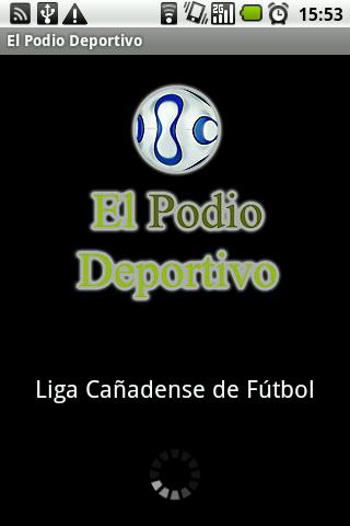 Android application Cañada de Gómez Soccer League screenshort