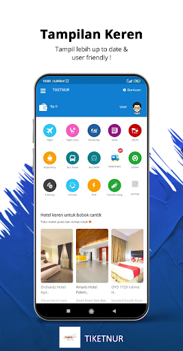 Android application TIKETNUR screenshort