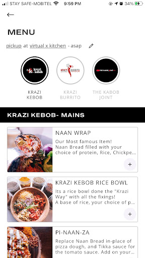 Virtual X Kitchen Screen 3
