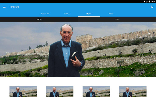 Screenshot of Derek Prince Israel