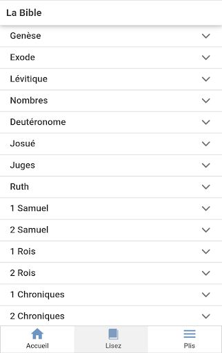 Bible Français Screen 2