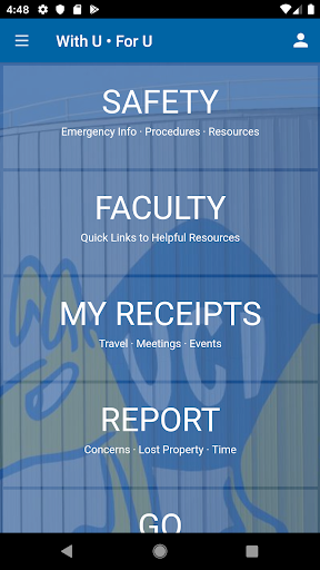 Android application UCI With U • For U screenshort