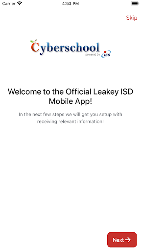Android application Leakey ISD screenshort