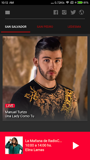 Radio City Jujuy 107.1 FM Screen 2