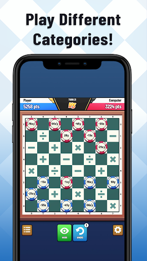 Damath: Math Checkers Screen 3