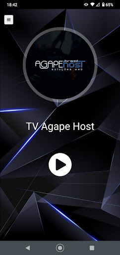 Android application TV Agape Host screenshort
