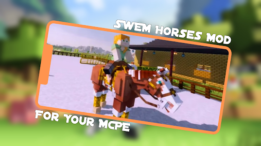 SWEM Horses Mod For MCPE