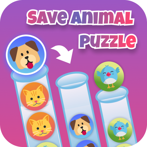 Save Animals Puzzle logo