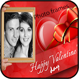 Valentine's day photo frames icon