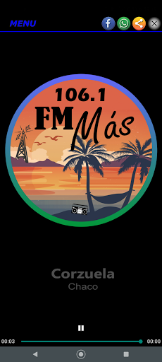 Android application FM Más Corzuela screenshort