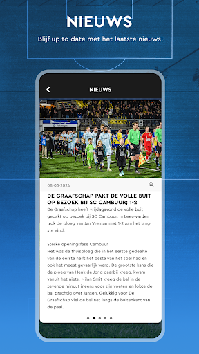 De Graafschap - Officiële App Screen 2