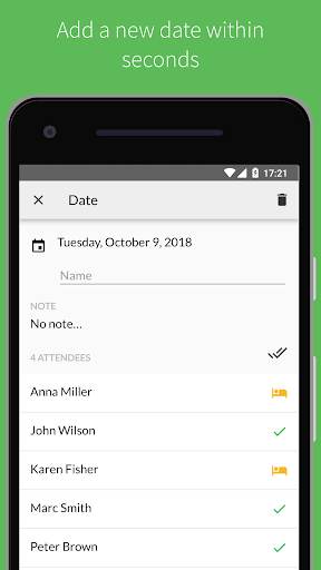 Screenshot of Presli – Attendance Manager