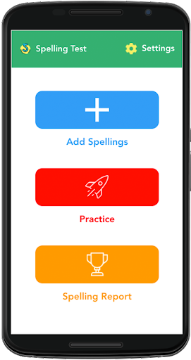 Android application Spelling Help screenshort