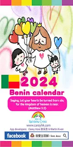2024 Benin Calendar