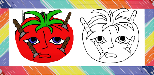 Mr Tomatoes Coloring Book