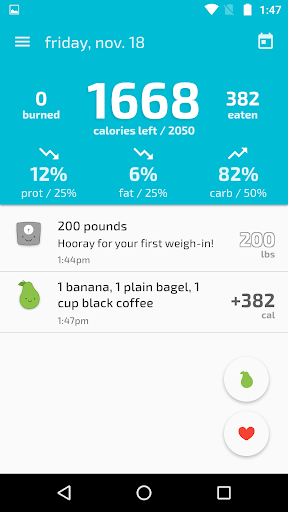 Talk-to-Track Diet and Fitness Screenshot 3 - AppWisp.com