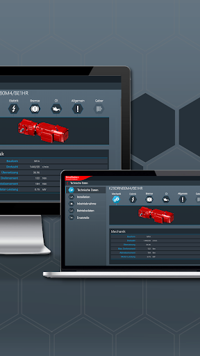 SEW DriveRadar IoT App Screen 2