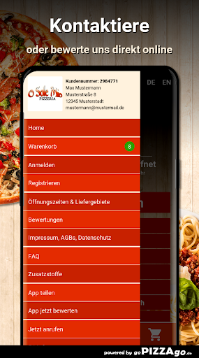 Pizzeria O Sole Mio Bochum Screen 3