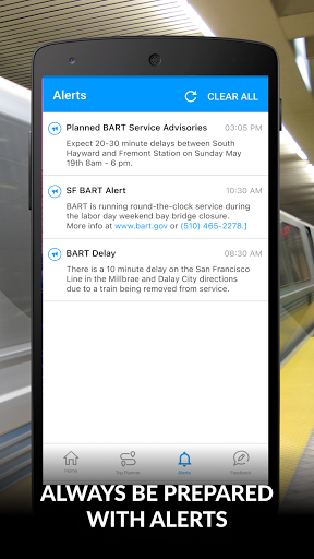 Live BART Screen 3