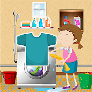 Little Laundry Service : Cloth Washing Game