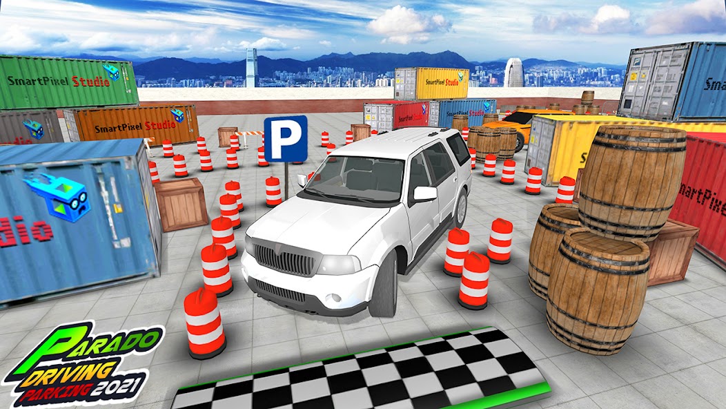 Prado Parking Car 3D Games banner