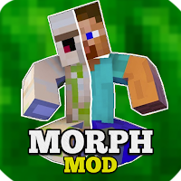 Hide Morph Mod for Minecraft PE. MCPE Add-ons,Mods