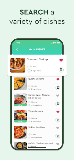 CookingPal - Connected Cooking Screen 3