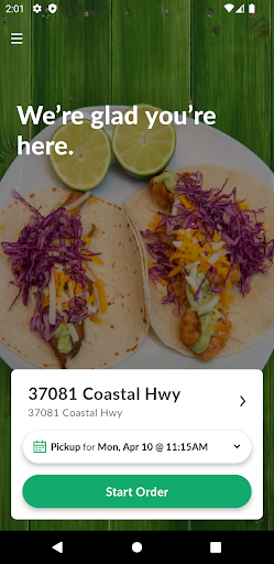 Grab & Go Taco Screen 3
