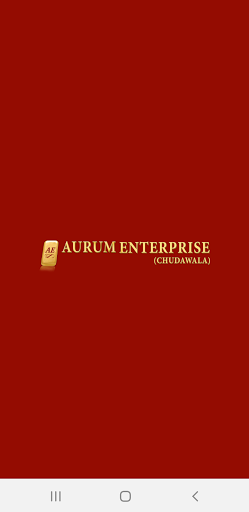 Android application Aurum Enterprise screenshort