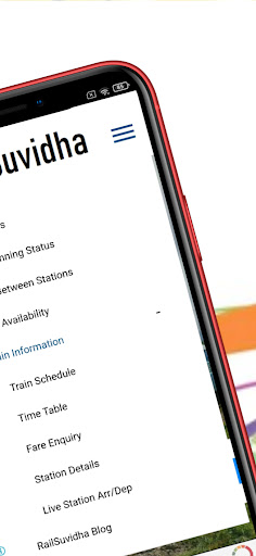 Railsuvidha-PNR & Train Status Screen 3