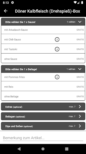 Arkadasch Döner Norderstedt Screen 3