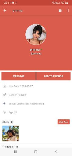 USA Dating App - AGA Screen 3