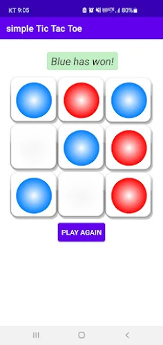 simple tic tac toe - Screenshot 2
