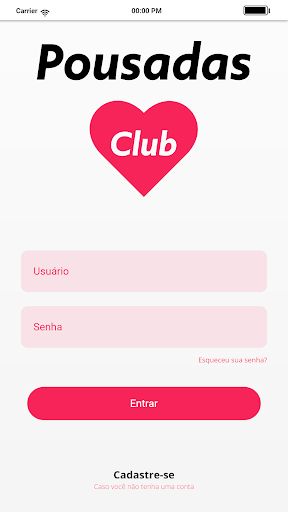 Android application Pousadas Club screenshort