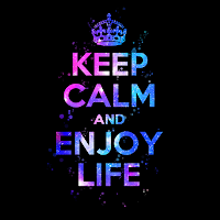 Keep Calm and Enjoy Life Theme