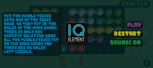 Android application IQ Element screenshort