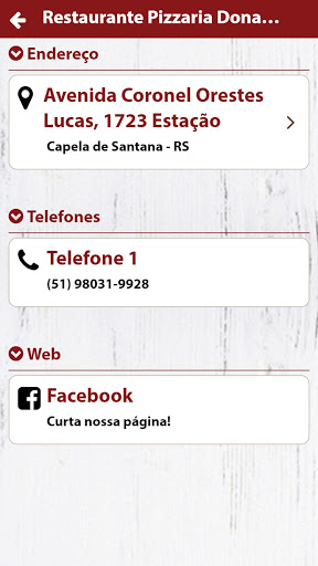 Restaurante Pizzaria Donatello Screen 3