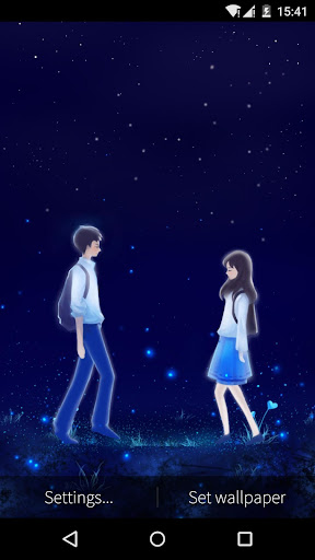 Love and Heart Live Wallpaper Screen 3