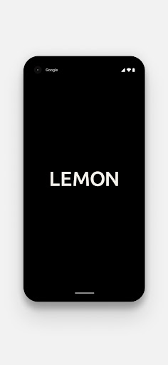 Android application LEMON screenshort